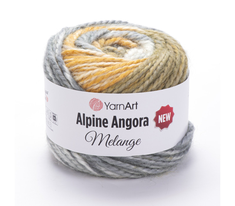 Пряжа YarnArt Alpine Angora Melange New 6403
