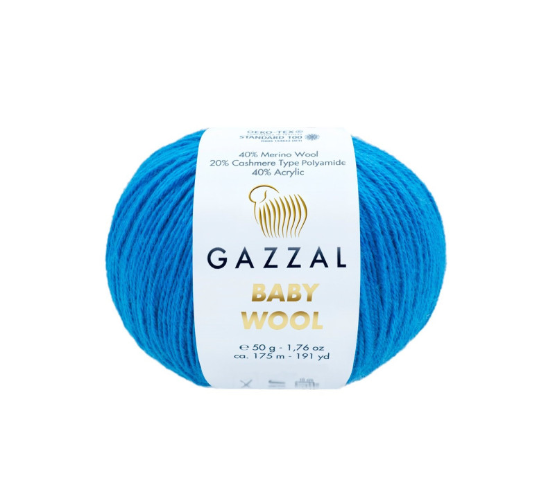 Пряжа Gazzal Baby Wool 830 Пряжа Gazzal Baby Wool 830