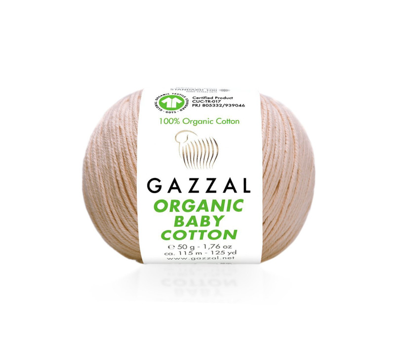 Пряжа Gazzal Organic Baby Cotton 442 Пряжа Gazzal Organic Baby Cotton 442