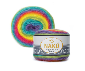 Пряжа Nako Angora Luks Color 81920