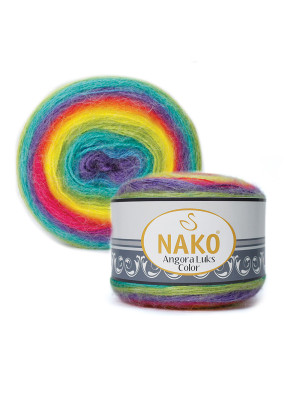 Пряжа Nako Angora Luks Color 81920