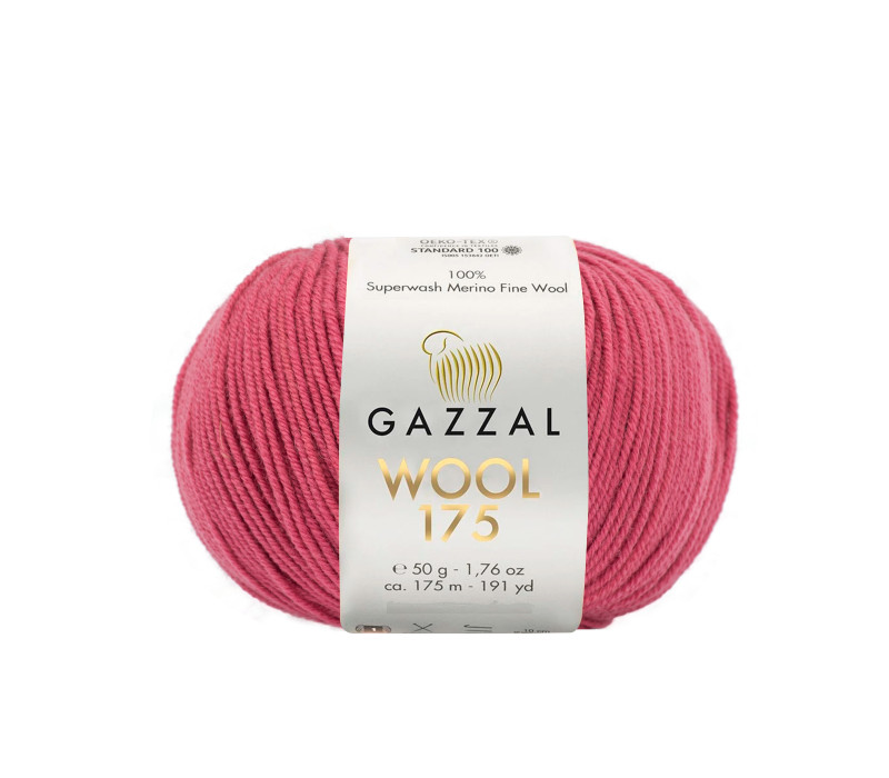 Пряжа Gazzal Wool 175 331