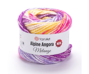 Пряжа YarnArt Alpine Angora Melange New 6414