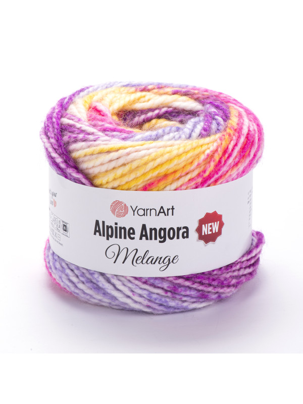 Пряжа YarnArt Alpine Angora Melange New 6414