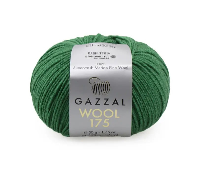 Пряжа Gazzal Wool 175 318 Пряжа Gazzal Wool 175 318