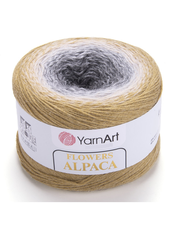 Пряжа YarnArt Flowers Alpaca 411