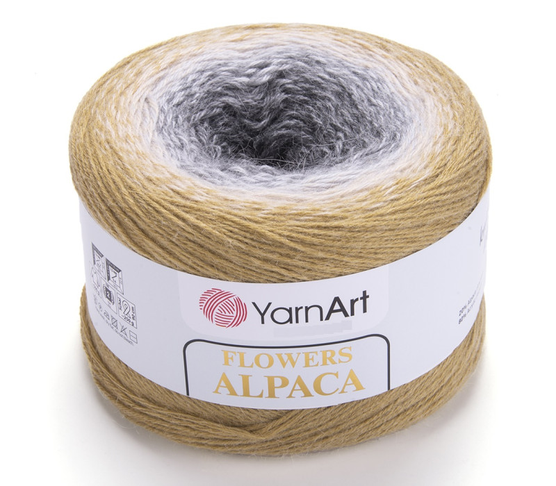 Пряжа YarnArt Flowers Alpaca 411 Пряжа YarnArt Flowers Alpaca 411