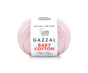 Пряжа Gazzal BabyCotton 25 цвет 3411