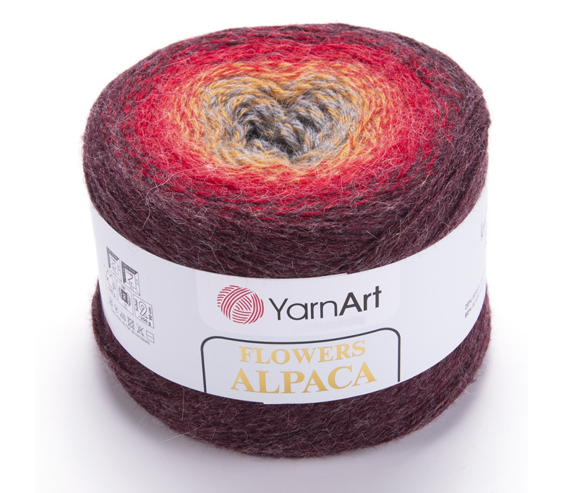 Пряжа YarnArt Flowers Alpaca 422