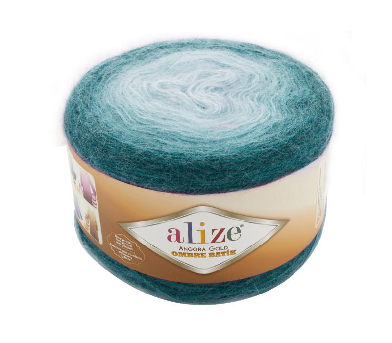 Пряжа Alize Angora Gold Ombre Batik 7230