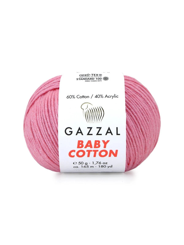 Пряжа Gazzal BabyCotton 3468