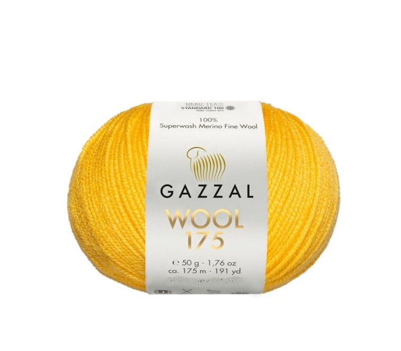Пряжа Gazzal Wool 175 312 Пряжа Gazzal Wool 175 312