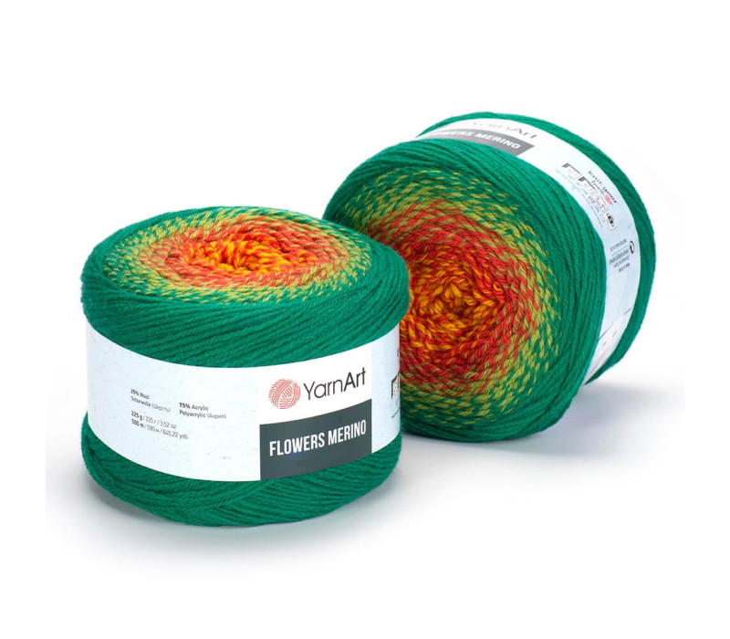 Пряжа YarnArt Flowers Merino 533