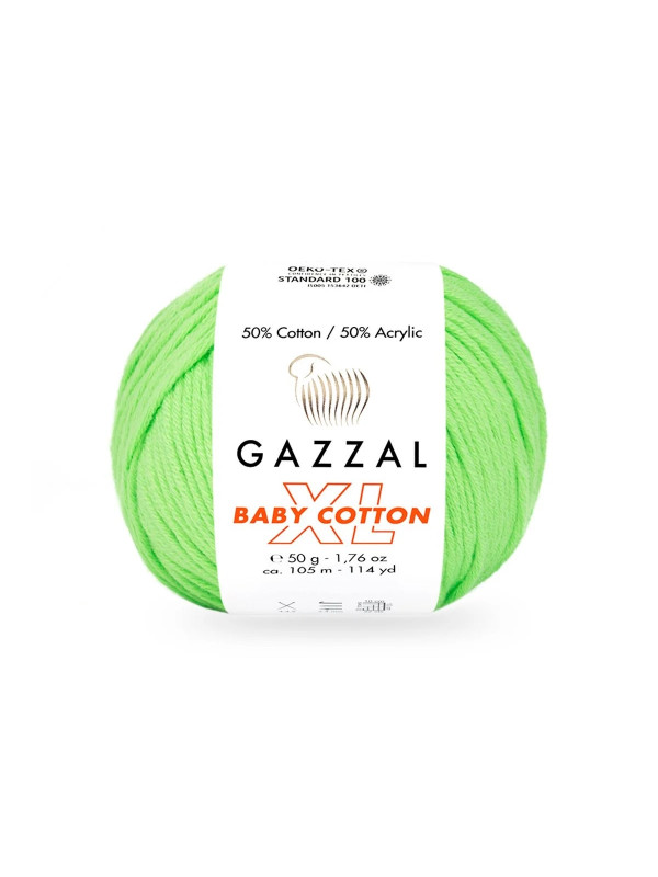 Пряжа Gazzal BabyCotton XL 3427