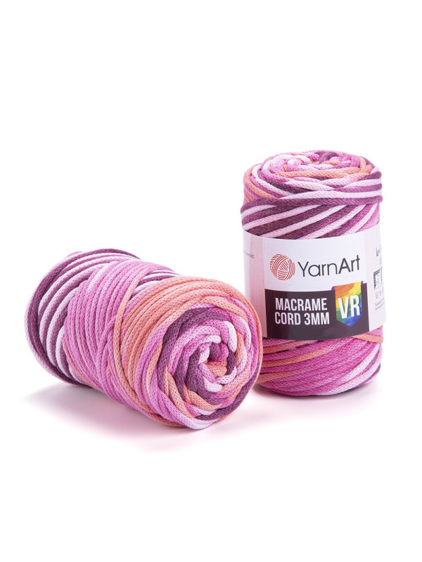 Пряжа YarnArt Macrame Cord 3mm VR 911