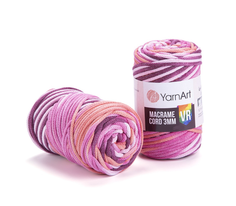 Пряжа YarnArt Macrame Cord 3mm VR 911