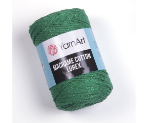 Пряжа YarnArt Macrame Cotton lurex 728