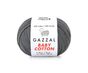 Пряжа Gazzal BabyCotton 3450