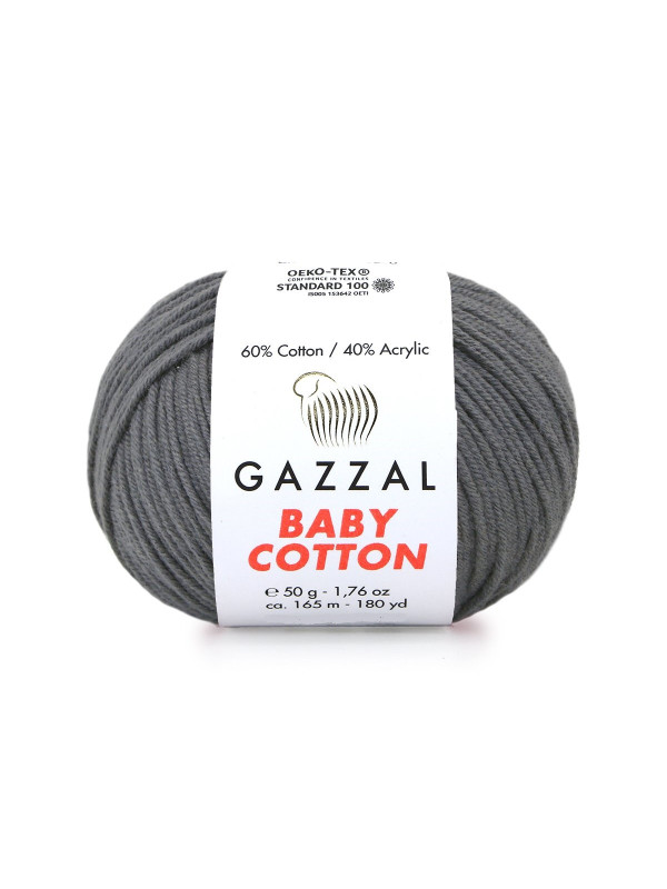 Пряжа Gazzal BabyCotton 3450