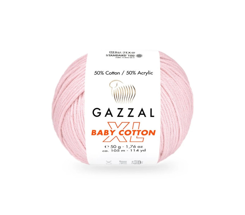 Пряжа Gazzal BabyCotton XL 3411