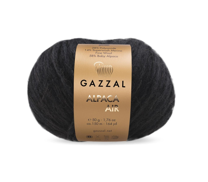 Пряжа Gazzal Alpaca Air 110