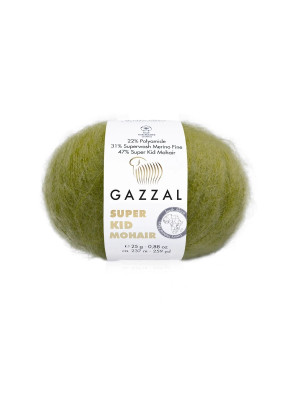 Пряжа Gazzal Super Kid Mohair 64422