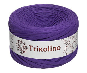 Пряжа трикотажная 7-9 мм "Trikolino" 100м. Темно-лиловый