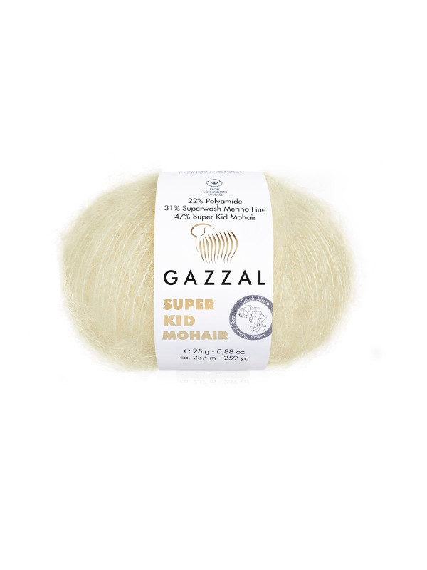 Пряжа Gazzal Super Kid Mohair 64408