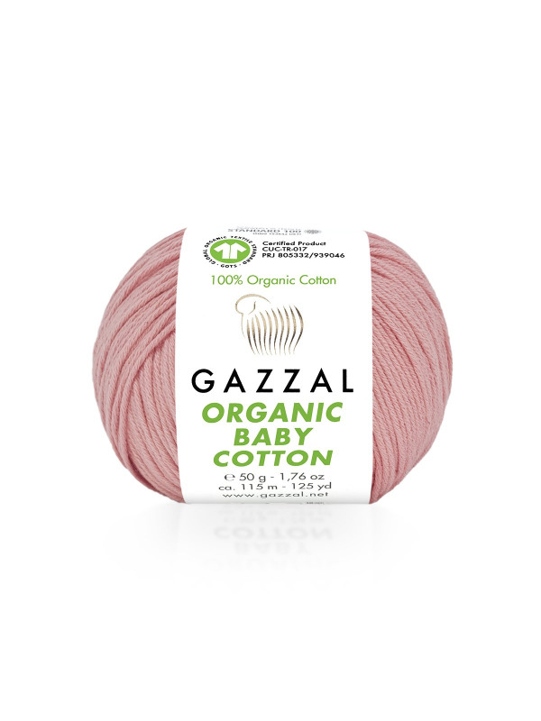 Пряжа Gazzal Organic Baby Cotton 425