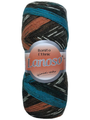 Пряжа Lanoso Bonito Ethnic 1201