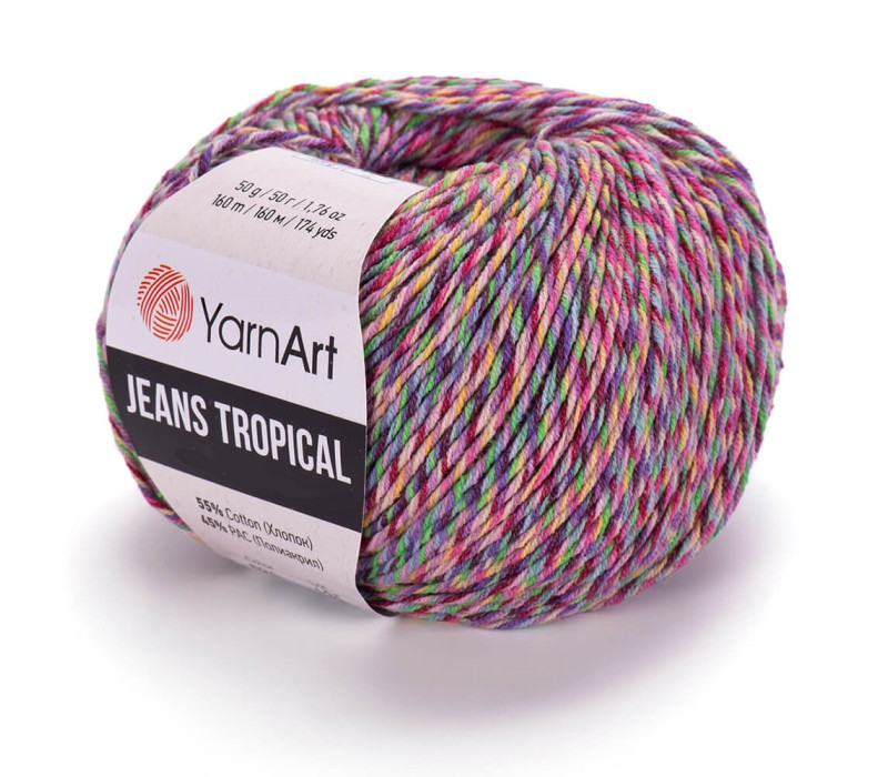 Пряжа YarnArt Jeans Tropical 621 Пряжа YarnArt Jeans Tropical 621