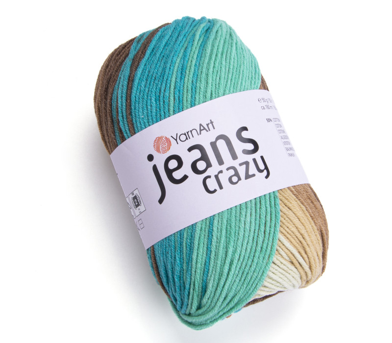 Пряжа YarnArt Jeans Crazy 8216 Пряжа YarnArt Jeans Crazy 8216