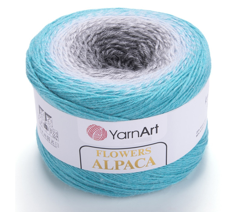 Пряжа YarnArt Flowers Alpaca 412