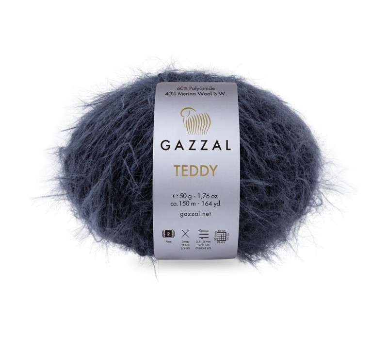Пряжа Gazzal Teddy 6538 Пряжа Gazzal Teddy 6538