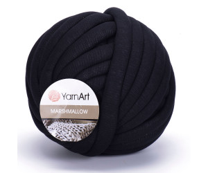 YarnArt Marshmallow 902 чорний
