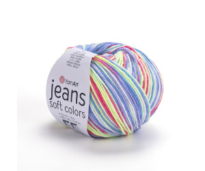 Пряжа YarnArt Jeans Soft Color 6207