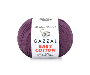 Пряжа Gazzal BabyCotton 3441