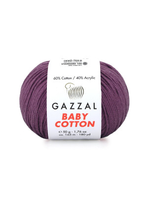 Пряжа Gazzal BabyCotton 3441