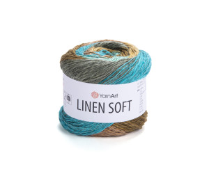 Пряжа YarnArt Linen Soft 7409