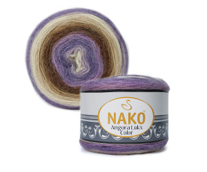 Пряжа Nako Angora Luks Color 81921