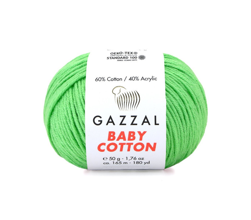 Пряжа Gazzal BabyCotton 3466 Пряжа Gazzal BabyCotton 3466