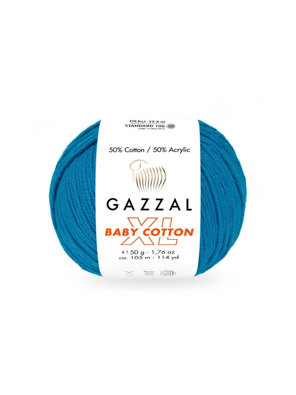 Пряжа Gazzal BabyCotton XL 3428