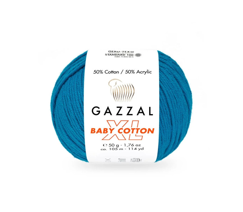 Пряжа Gazzal BabyCotton XL 3428