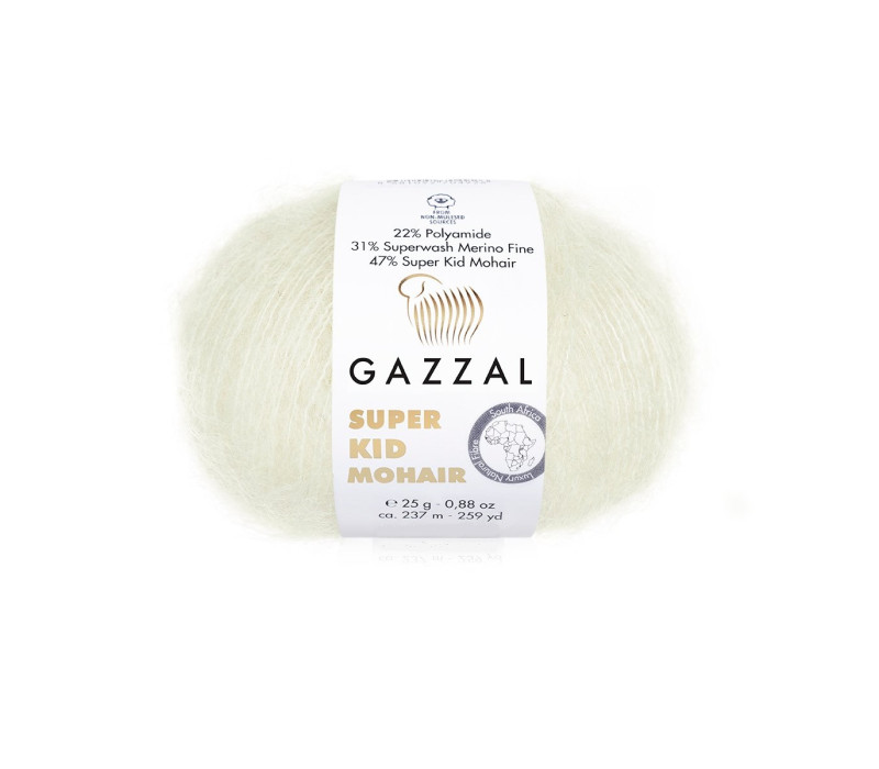 Пряжа Gazzal Super Kid Mohair 64414 Пряжа Gazzal Super Kid Mohair 64414