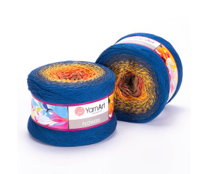 Пряжа YarnArt Flowers 258