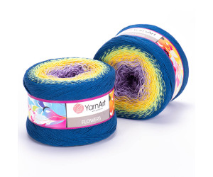 Пряжа YarnArt Flowers 257