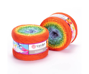 Пряжа YarnArt Flowers 255