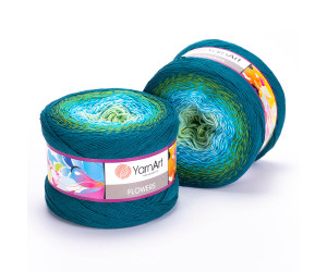 Пряжа YarnArt Flowers 256