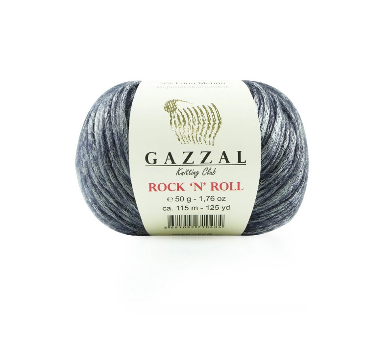 Пряжа Gazzal Rock'n'Roll 13254