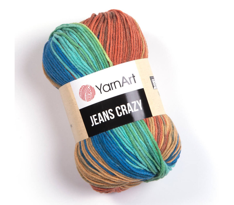 Пряжа YarnArt Jeans Crazy 8209 Пряжа YarnArt Jeans Crazy 8209